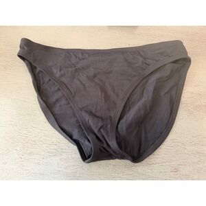 black ANNE COLE   lined swimsuit bikini bottom size 12